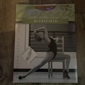 Capezio microfiber size s/m knit transition tight